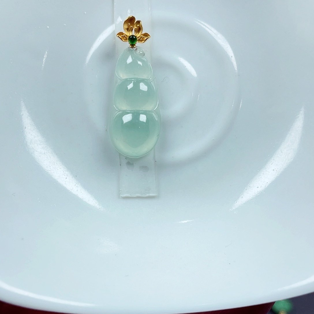 翡翠未镶嵌手链天然缅甸翡翠A货卡30