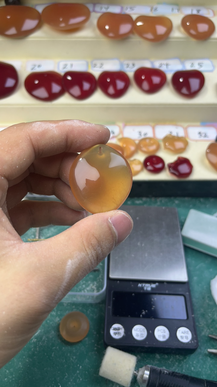 青鱼石 一物一拍 礼物 手工制作打磨