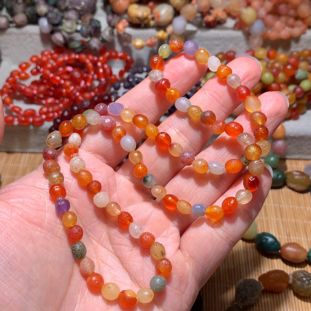 玛瑙/玉髓手链未镶嵌