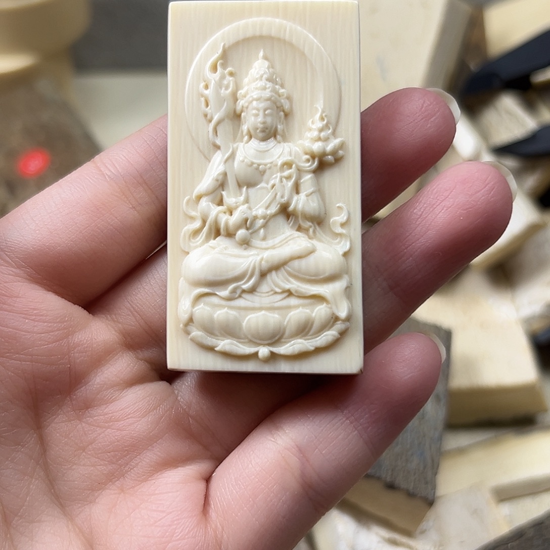 猛犸象牙手串/手链/手镯猛犸原材料边角料大块料