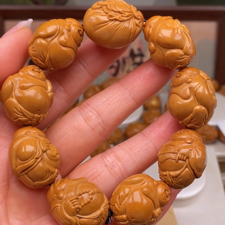 橄榄核手串/手链橄榄雕刻