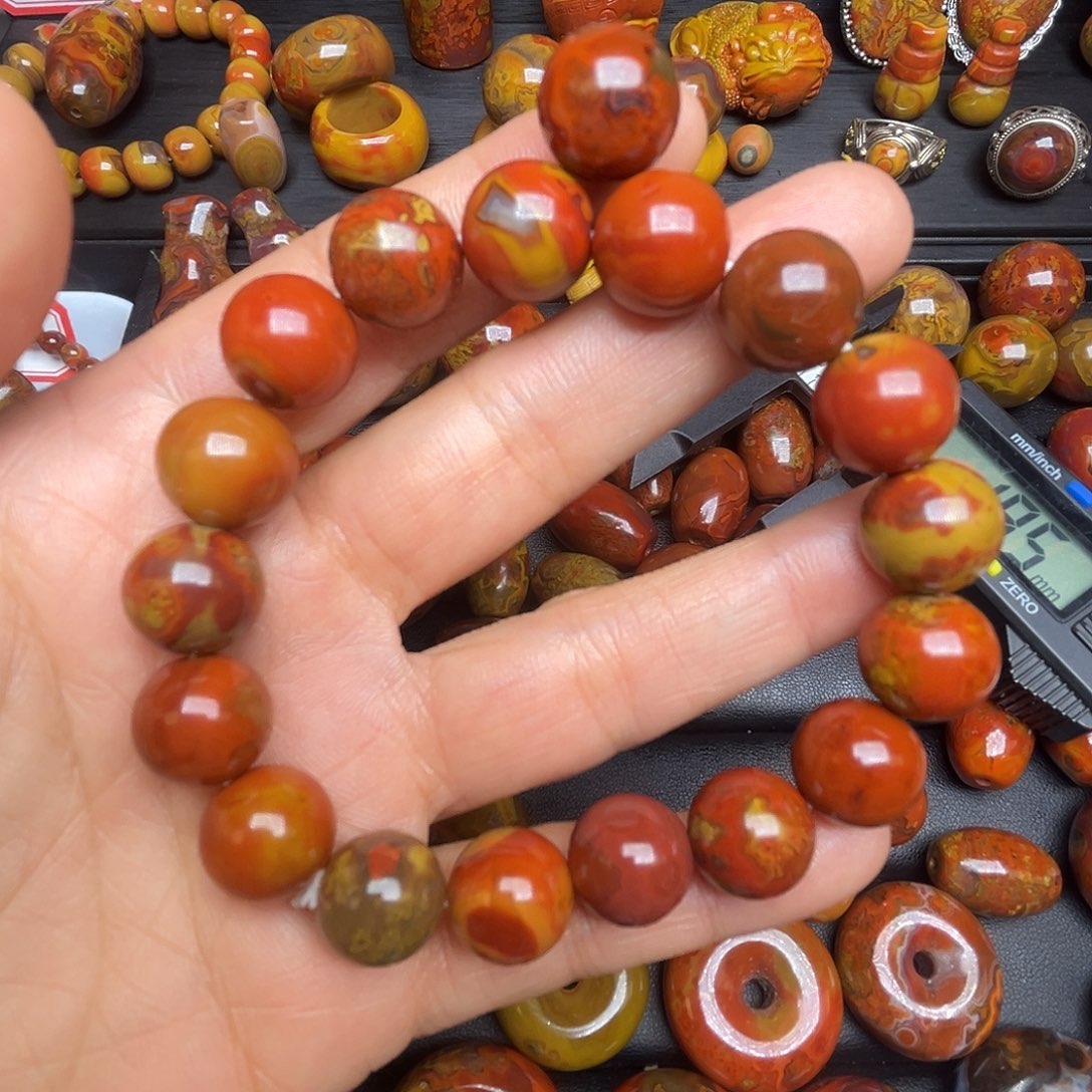 ****玛瑙/玉髓合金颈饰