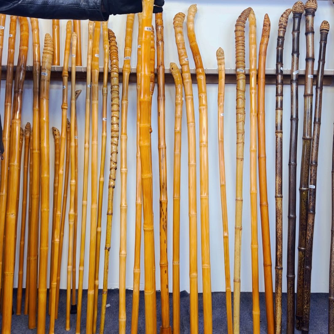 1396玉竹杖登山杖手持拐棍