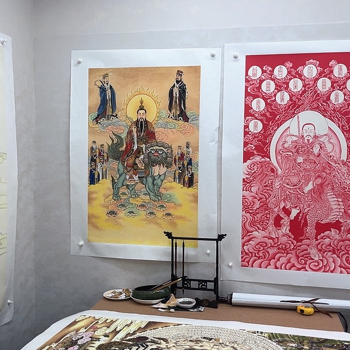 国画用****7李老师太乙救苦