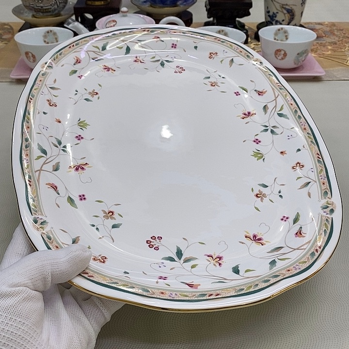 摆件口径37进口瓷器