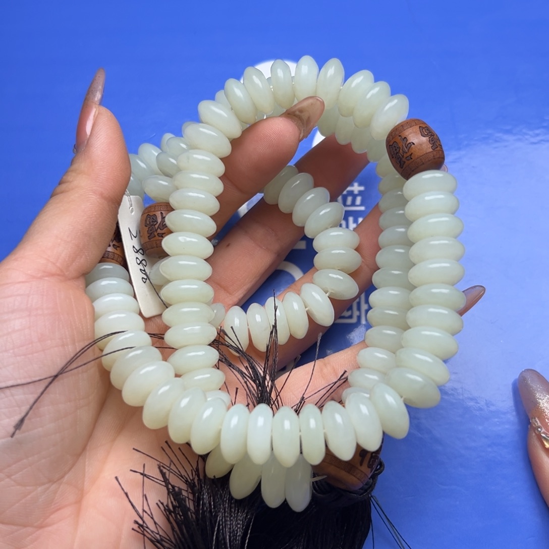 和田玉手链未镶嵌