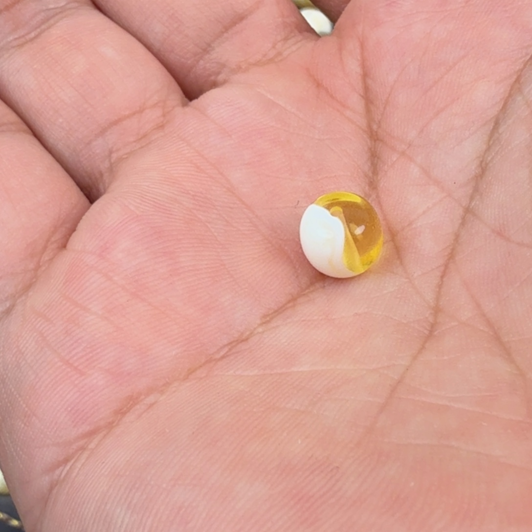 定制琥珀8*7金白老型