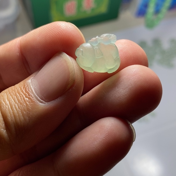 定制翡翠未镶嵌唐马