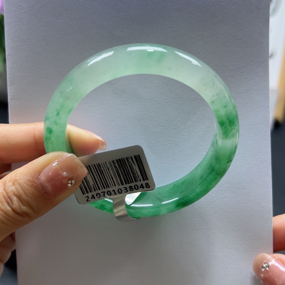 石英质玉手镯未镶嵌优优ZQP53-54圈口