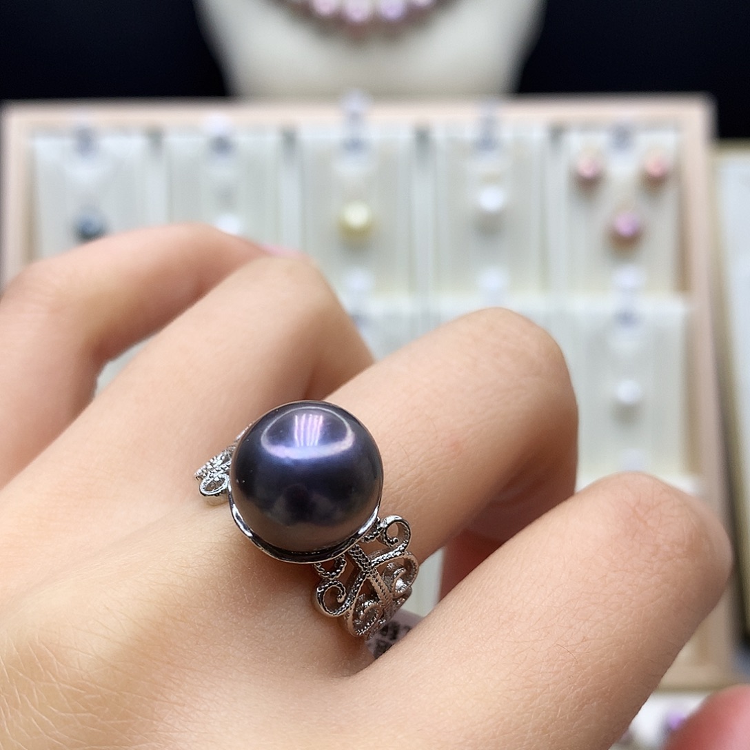 淡水珍珠合金颈饰