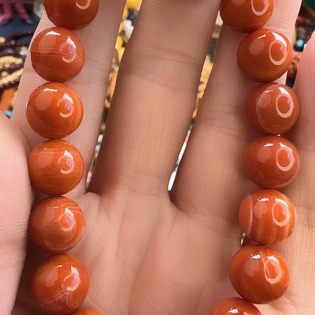 玛瑙/玉髓手链未镶嵌