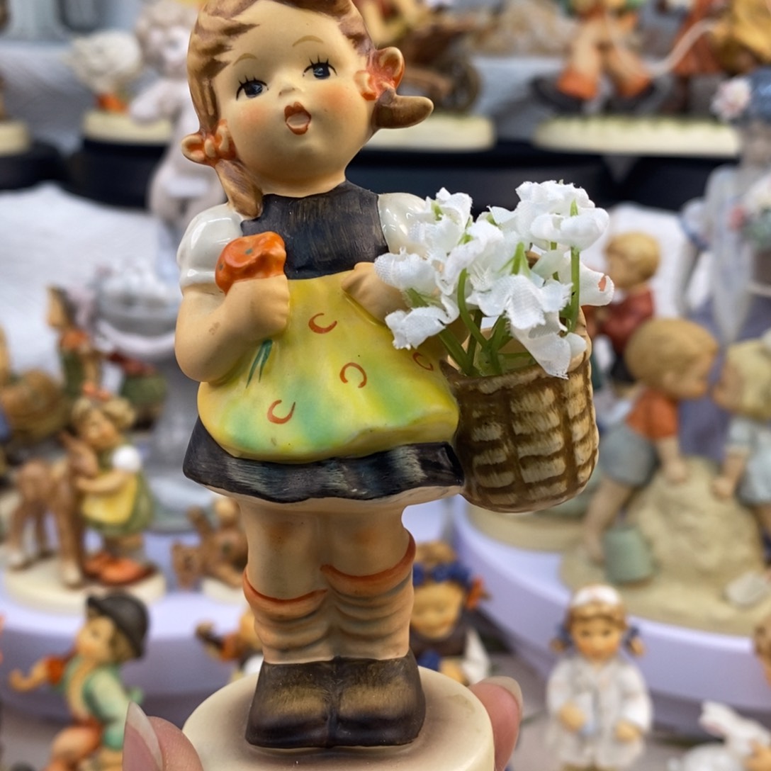 瓷片欧美中古美物摆件