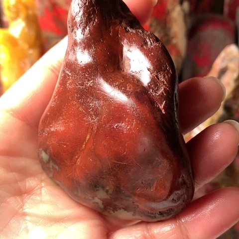 昌化石昌化红花原石