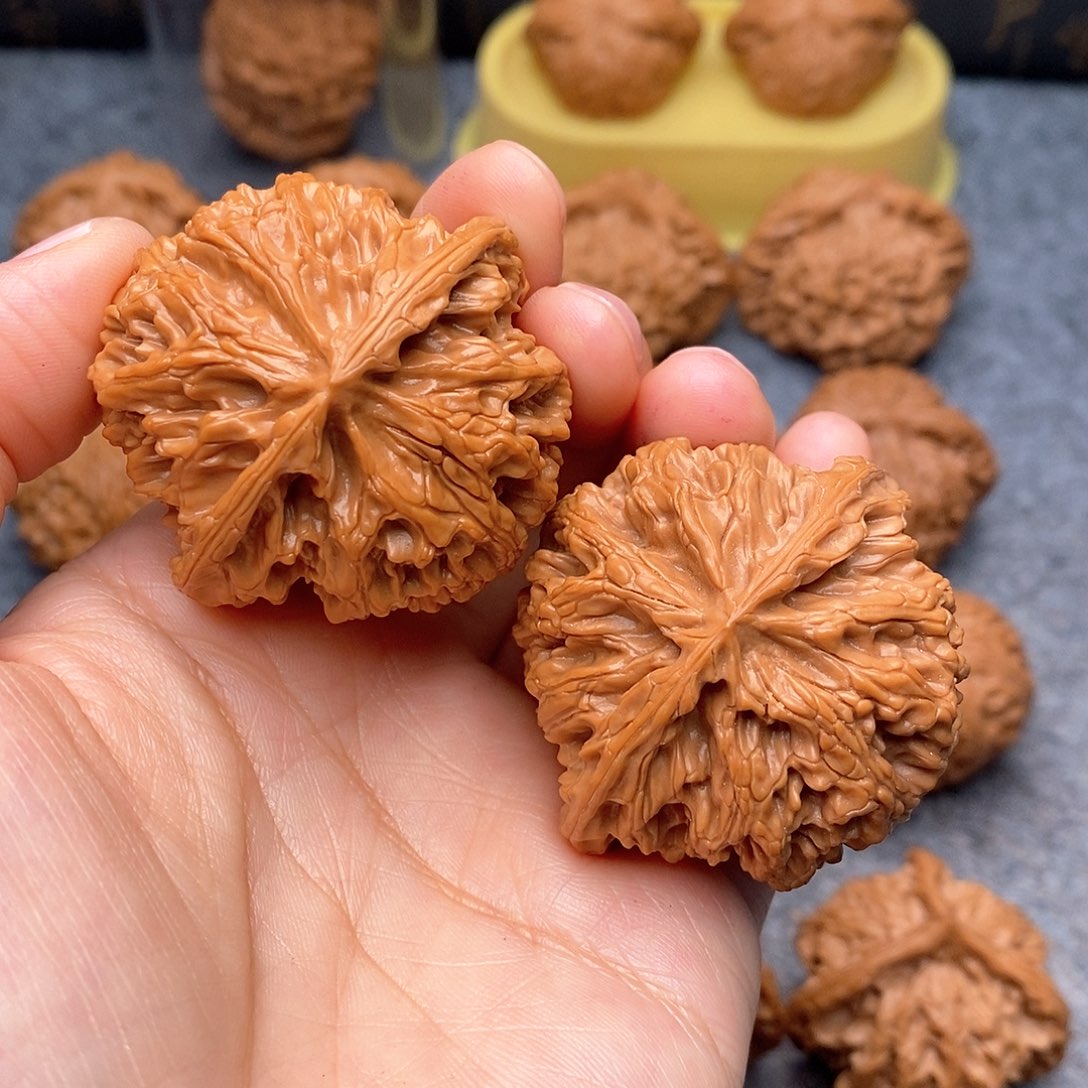 文玩核桃把件苹果园44加精品