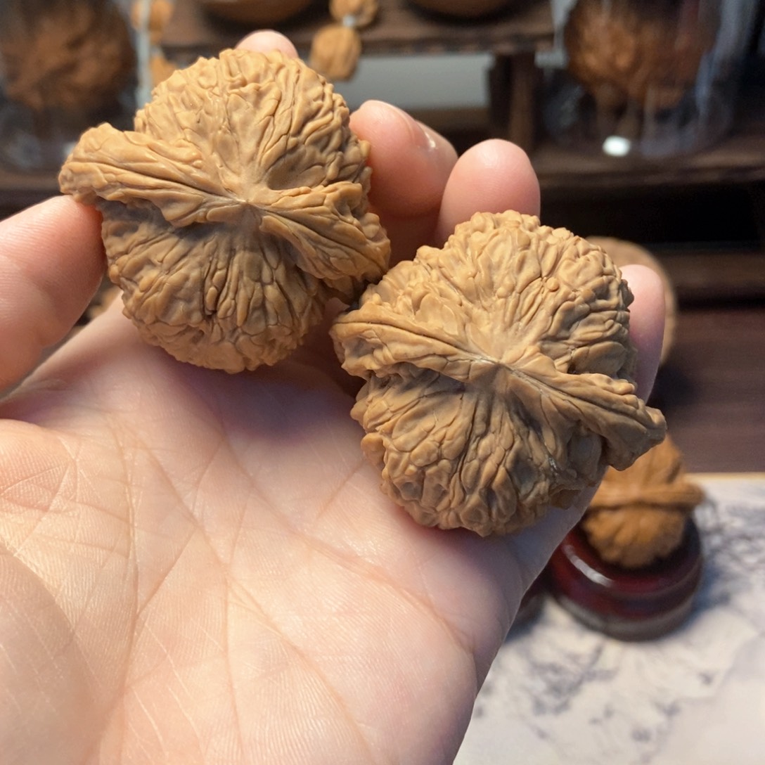 文玩核桃把件夫**我全品南疆尺寸47
