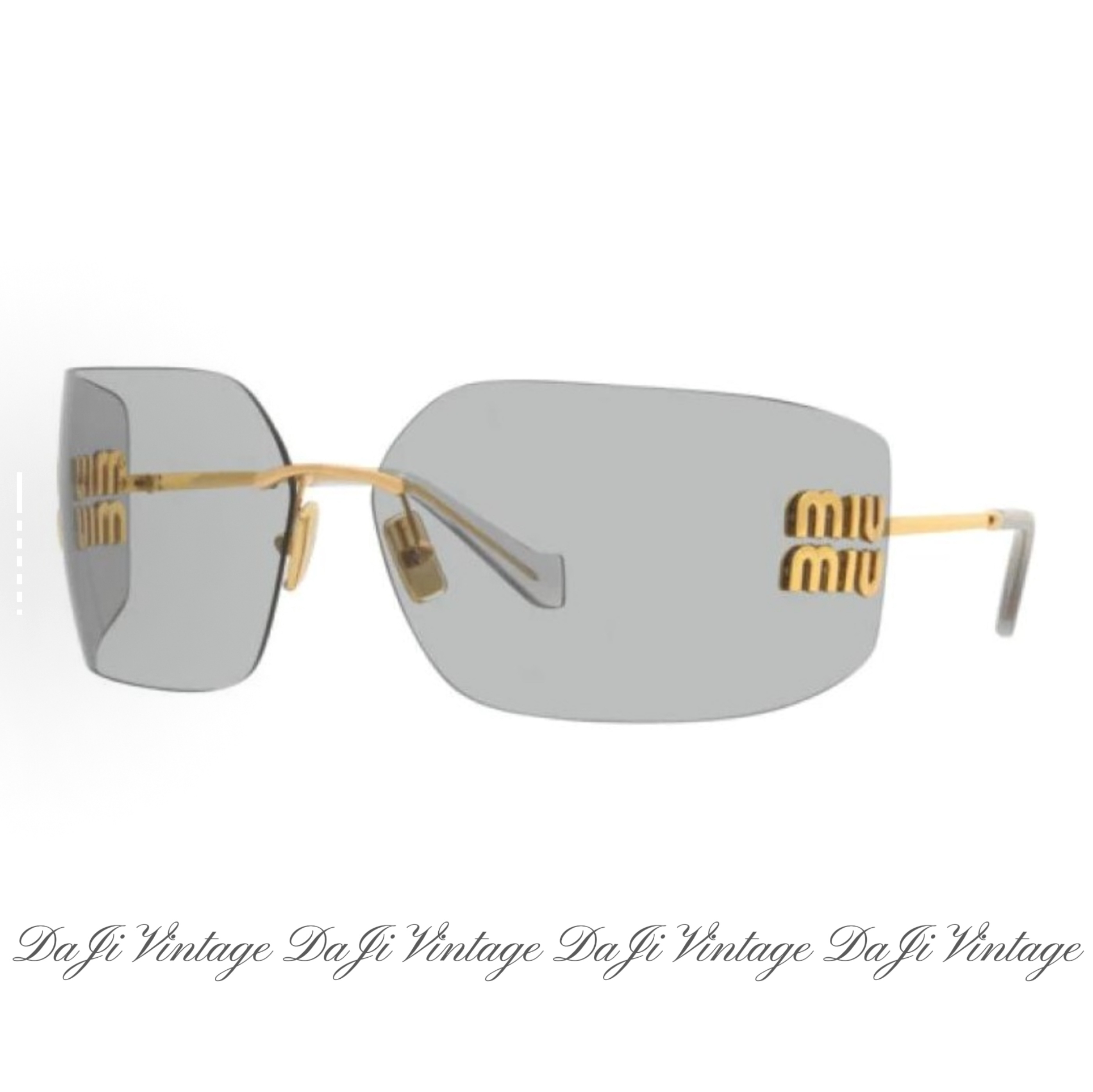 99新 MIU MIU/缪缪 大吉中古/Miumiu缪缪太阳镜