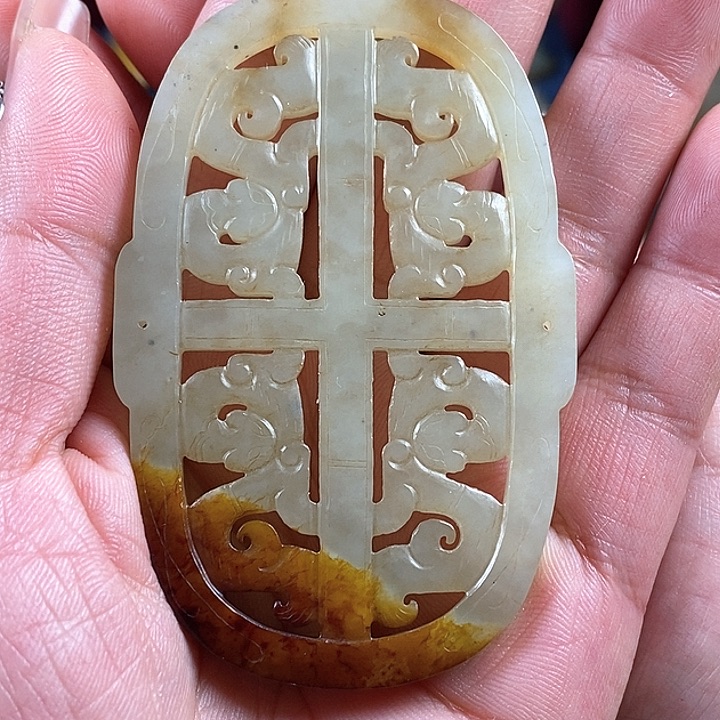 和田玉挂件未镶嵌