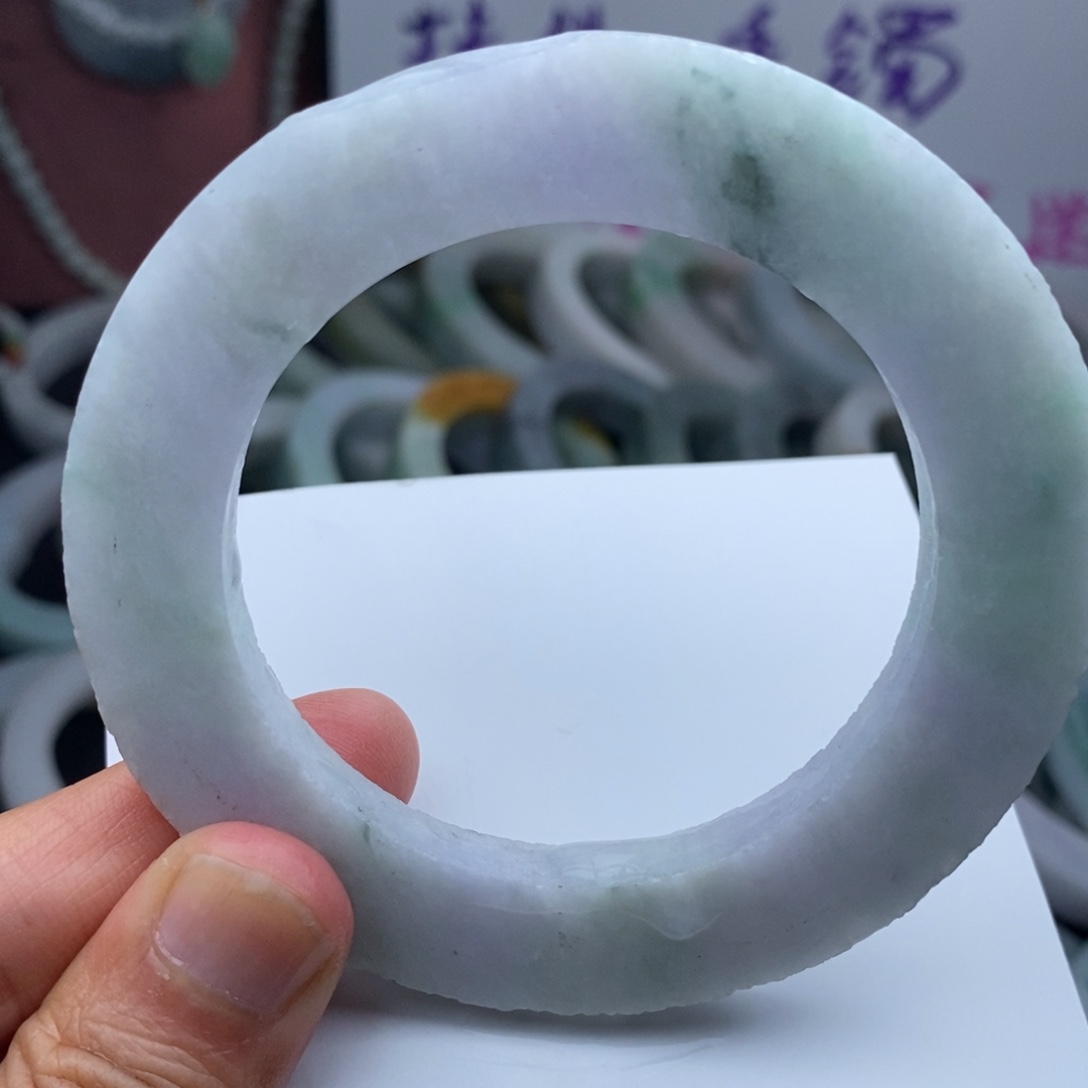 定制翡翠圆条未镶嵌