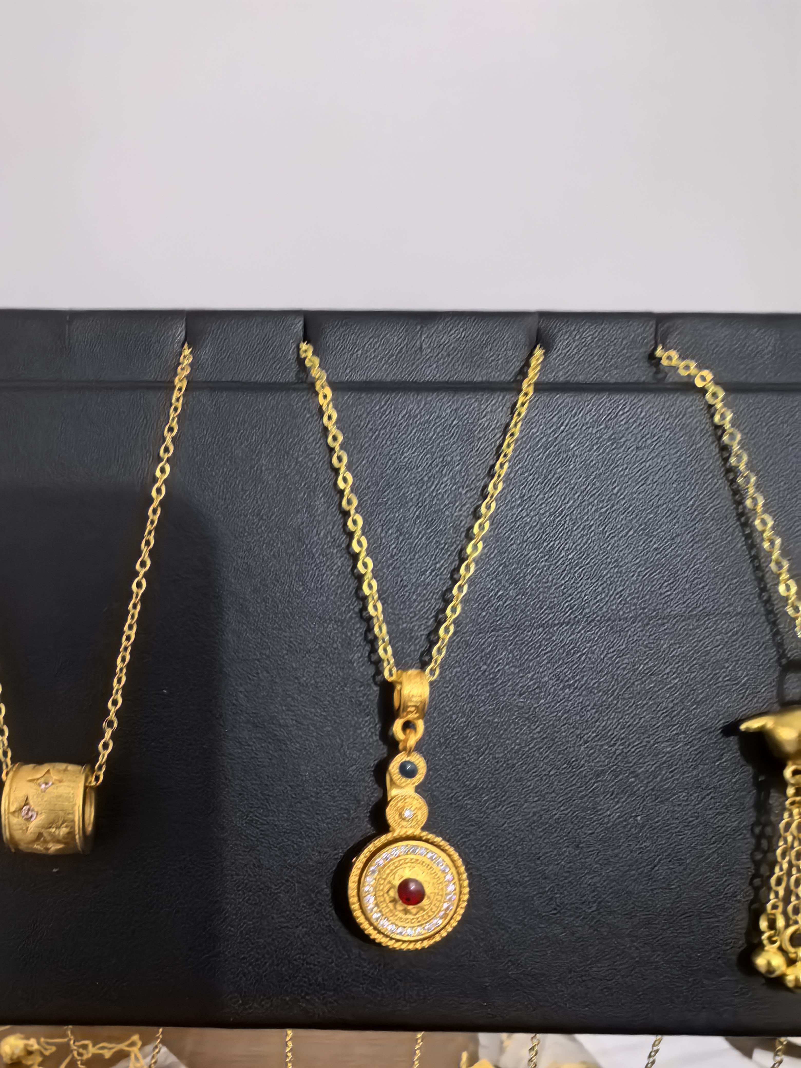 铜合金合金珐琅项链 4号:周家故宫系列