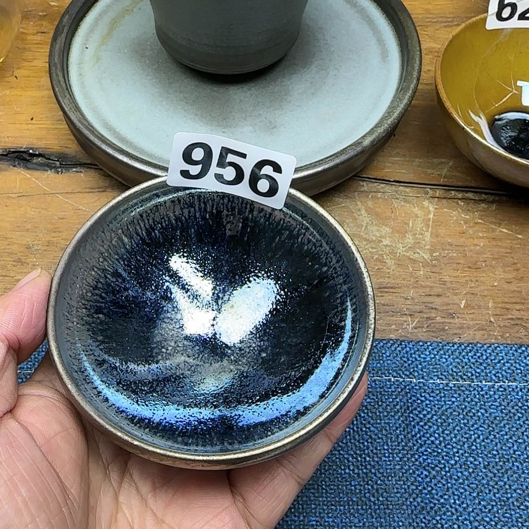 茶盏建盏杯建盏龙窑柴烧杯