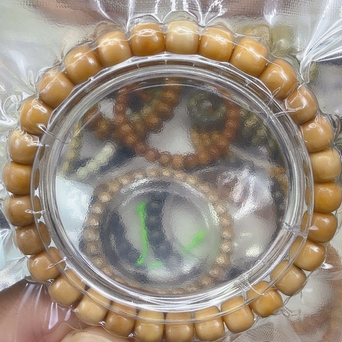 星月菩提手串52龙脊菩提8×7单圈