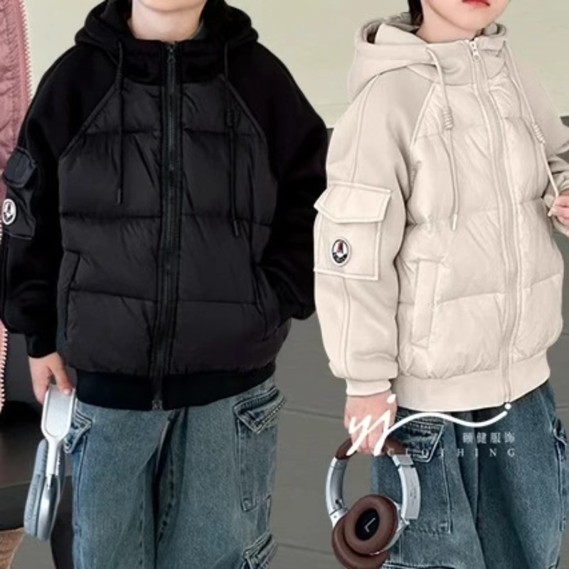 高品质【上学神器】2025爆款拉链防风保暖棉服运动冬季保暖男女童