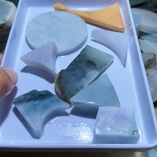 翡翠散珠边角料07