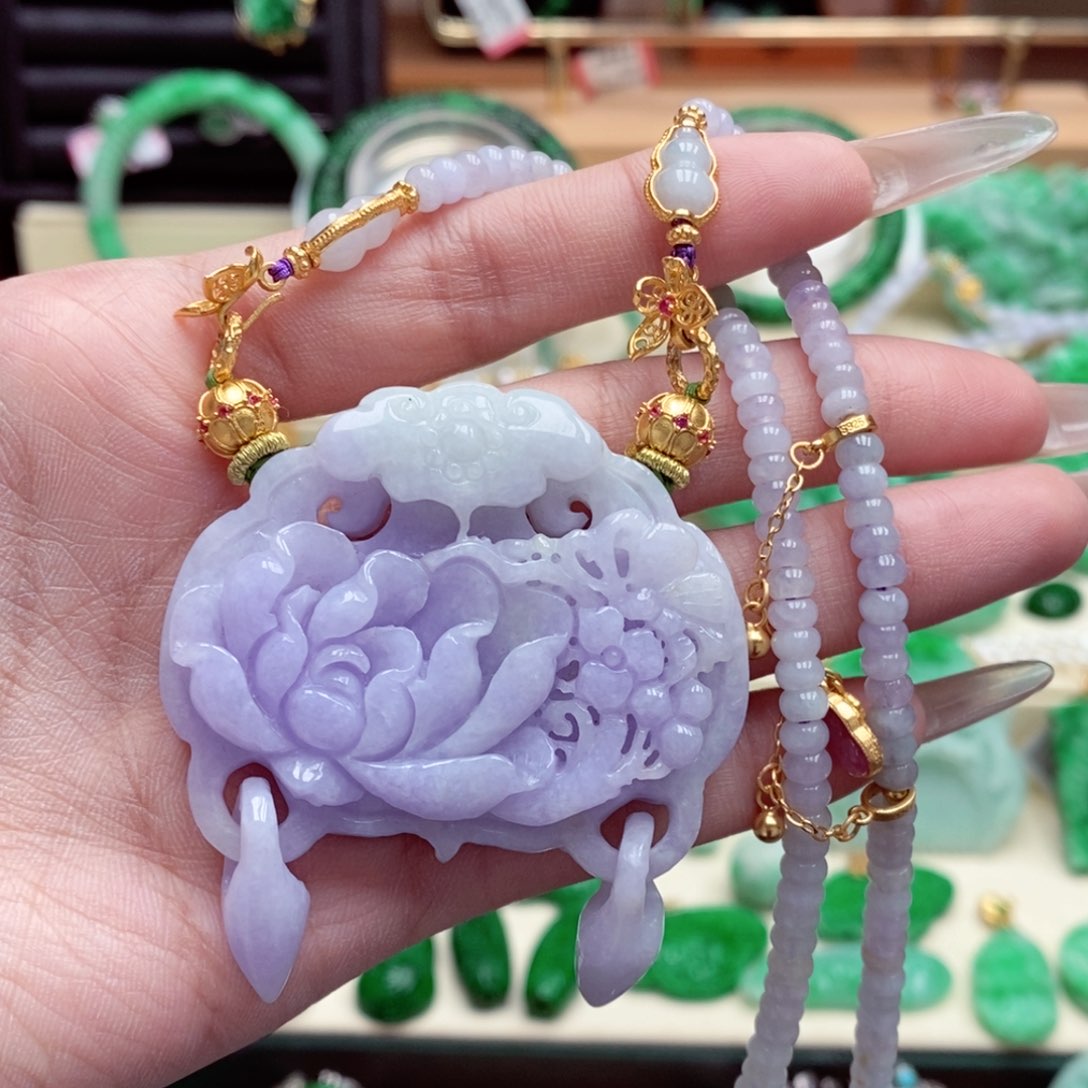 颈饰未镶嵌翡翠翡翠吊坠