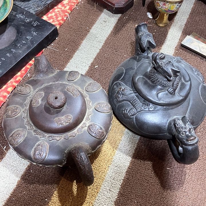 壶手工手绘瓷器瓷器