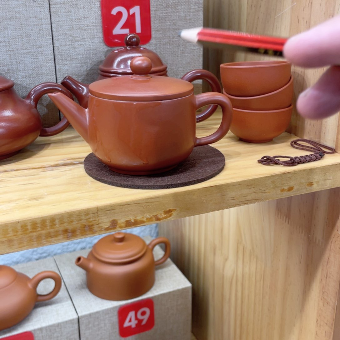 茶壶紫砂一***汉瓦100毫升全品