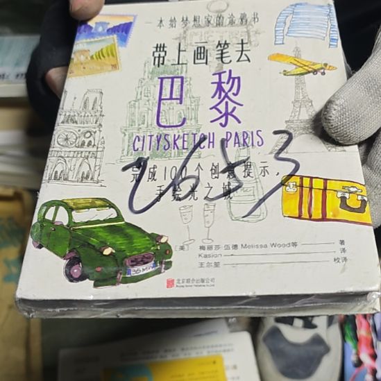 带上画笔去巴黎平装库存书