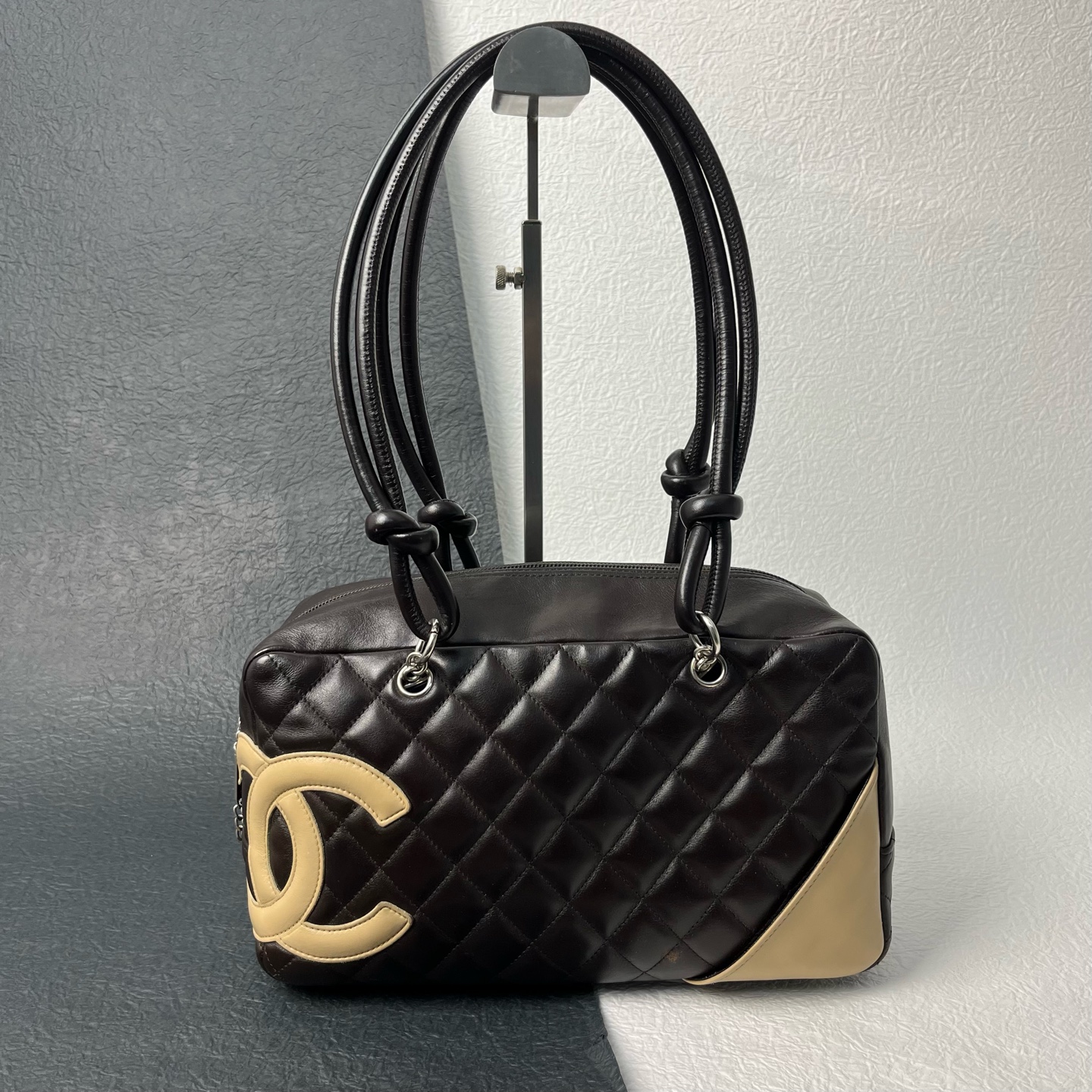 95新 Chanel/香奈儿 【十六专属】巧克力色康鹏相机/FB