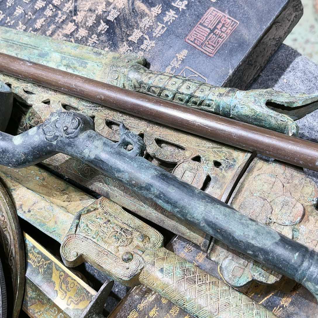 观**月瓦当摆件茶台的一大