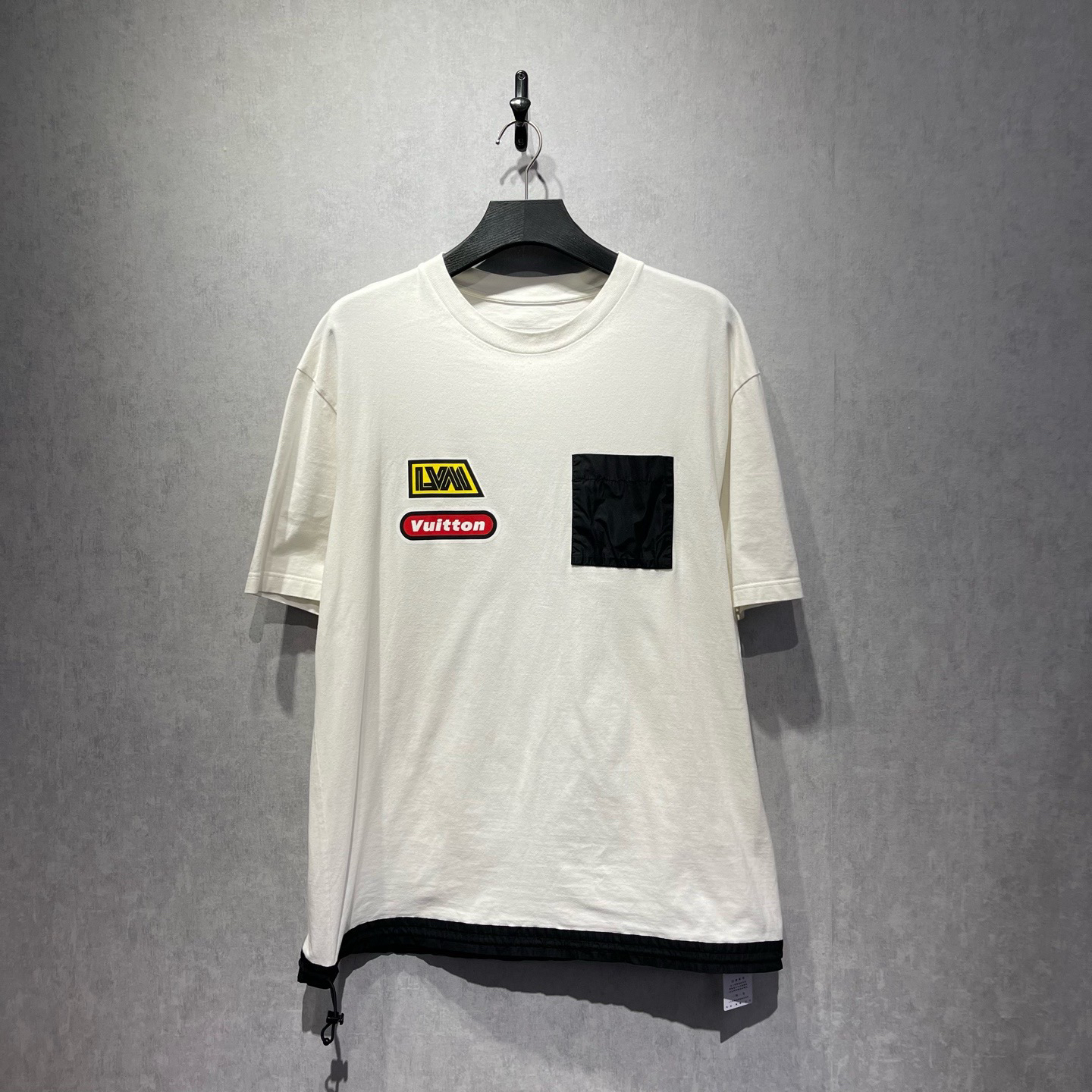 99新 LouisVuitton/路易威登 口袋logo印花短袖/4L码/DY215062