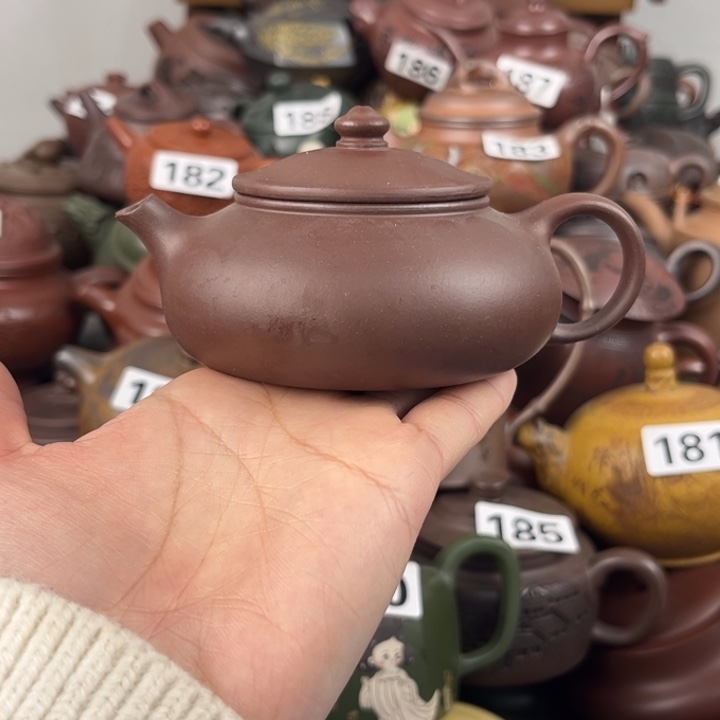 紫砂茶壶嘴嗑没底章