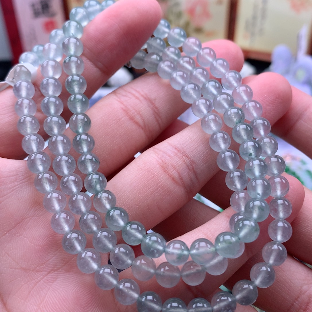 翡翠未镶嵌手链卡6