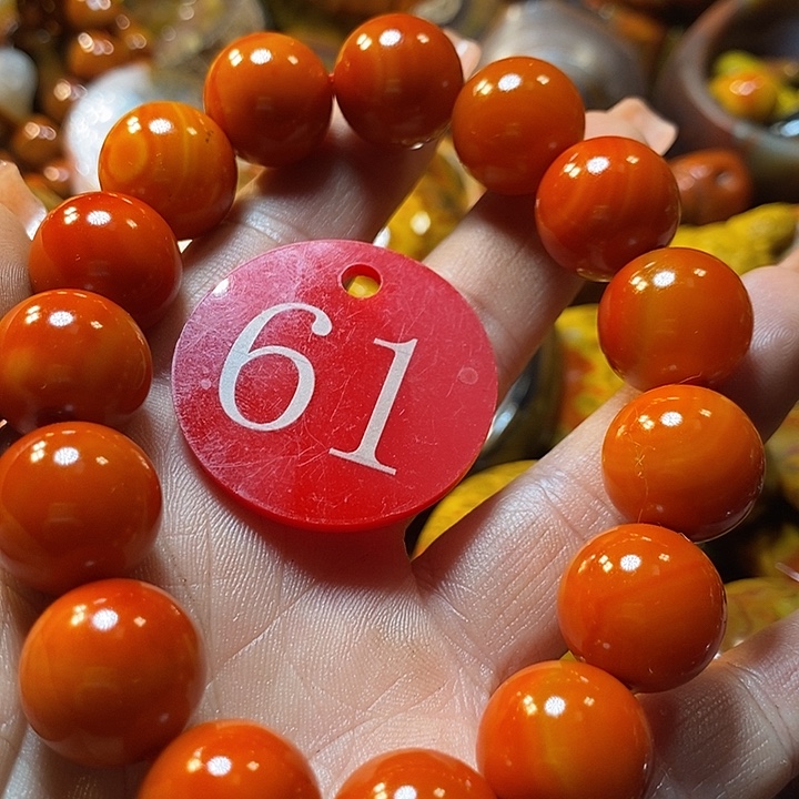 白***子玛瑙/玉髓未镶嵌手链