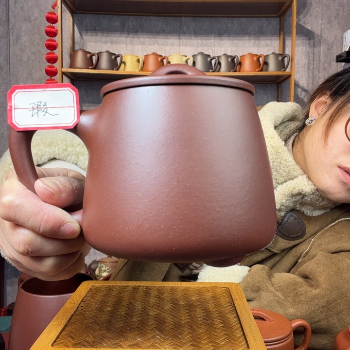 茶杯紫砂原矿紫砂杯