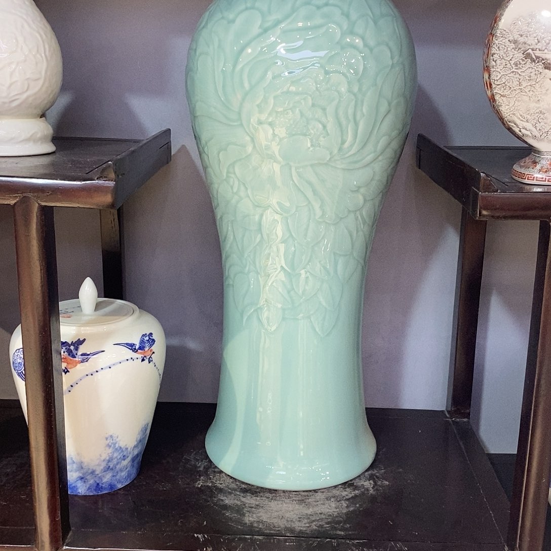 朋***友陶摆件景德镇陶瓷55厘米