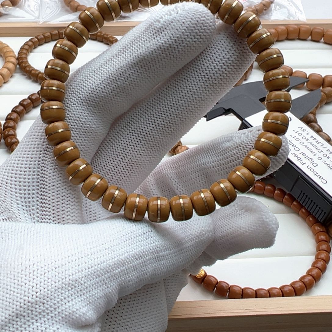 紫金鼠手串7.7实心鼠黄腰带