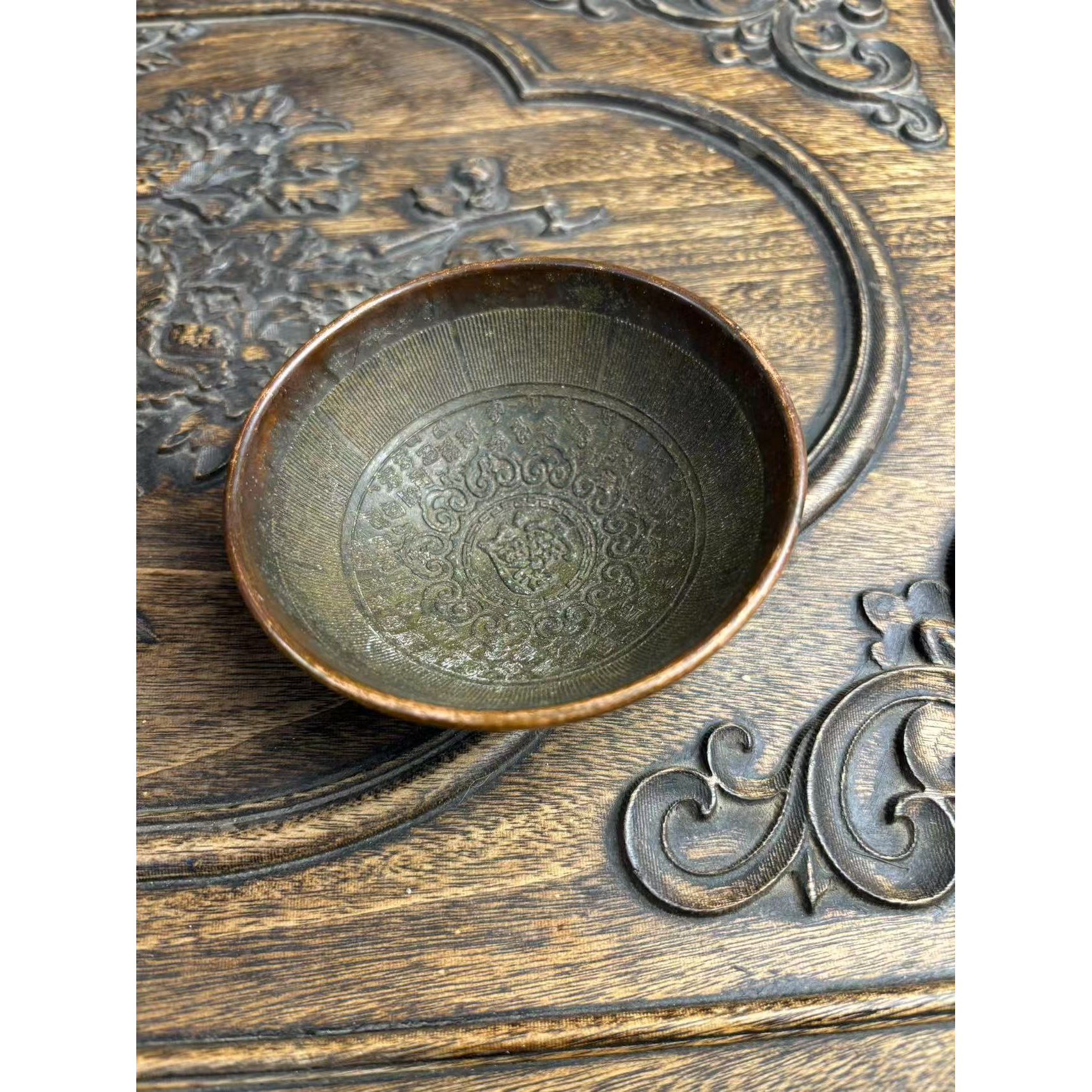 小铜福碗一个{小七甄选}