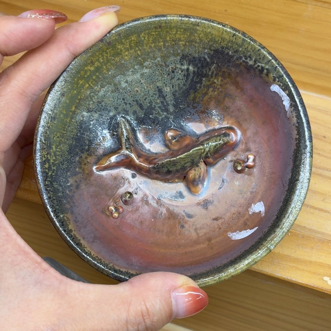 陶园柴烧，精品高货386纹