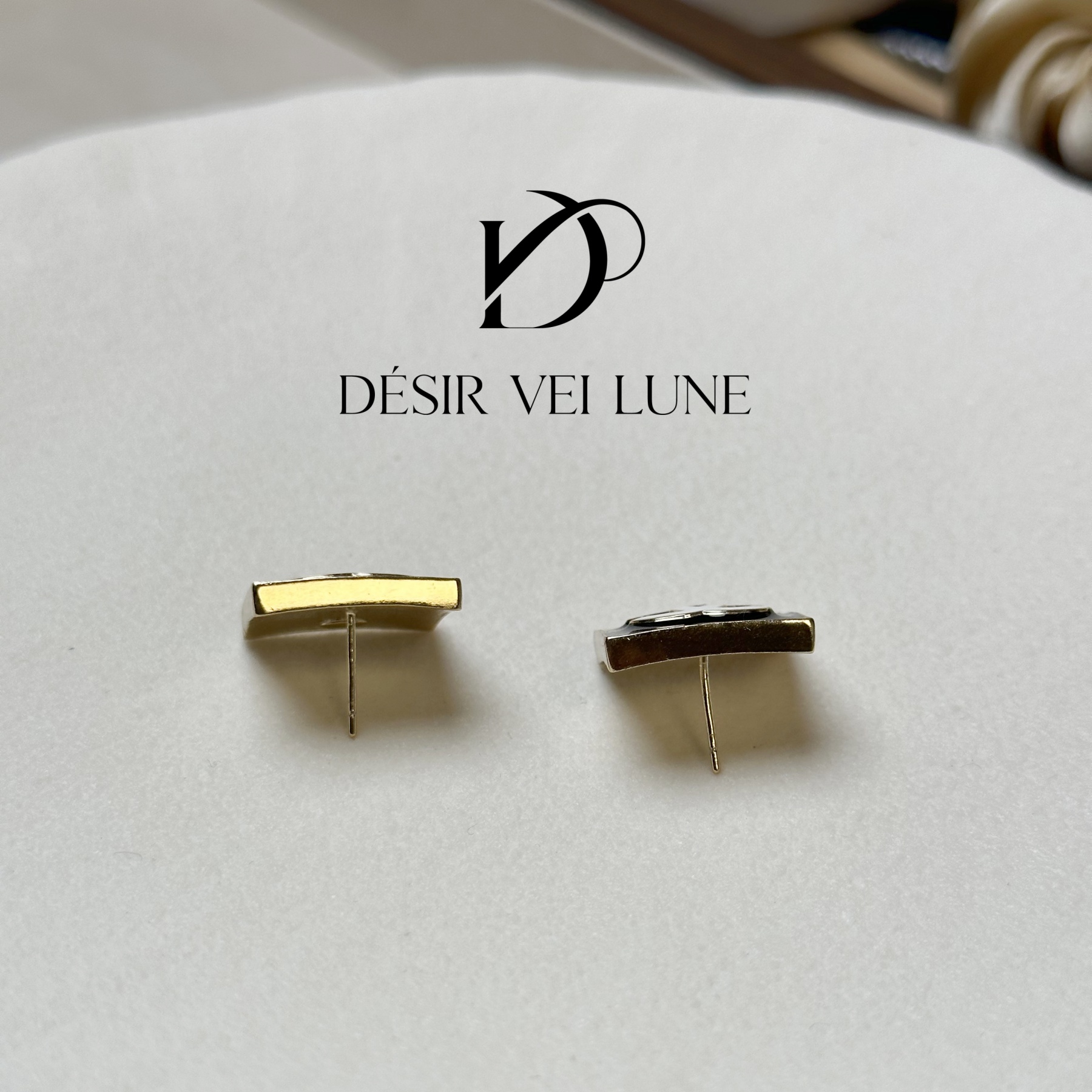 铜合金合成锆石耳饰 耳钉6309气质百搭