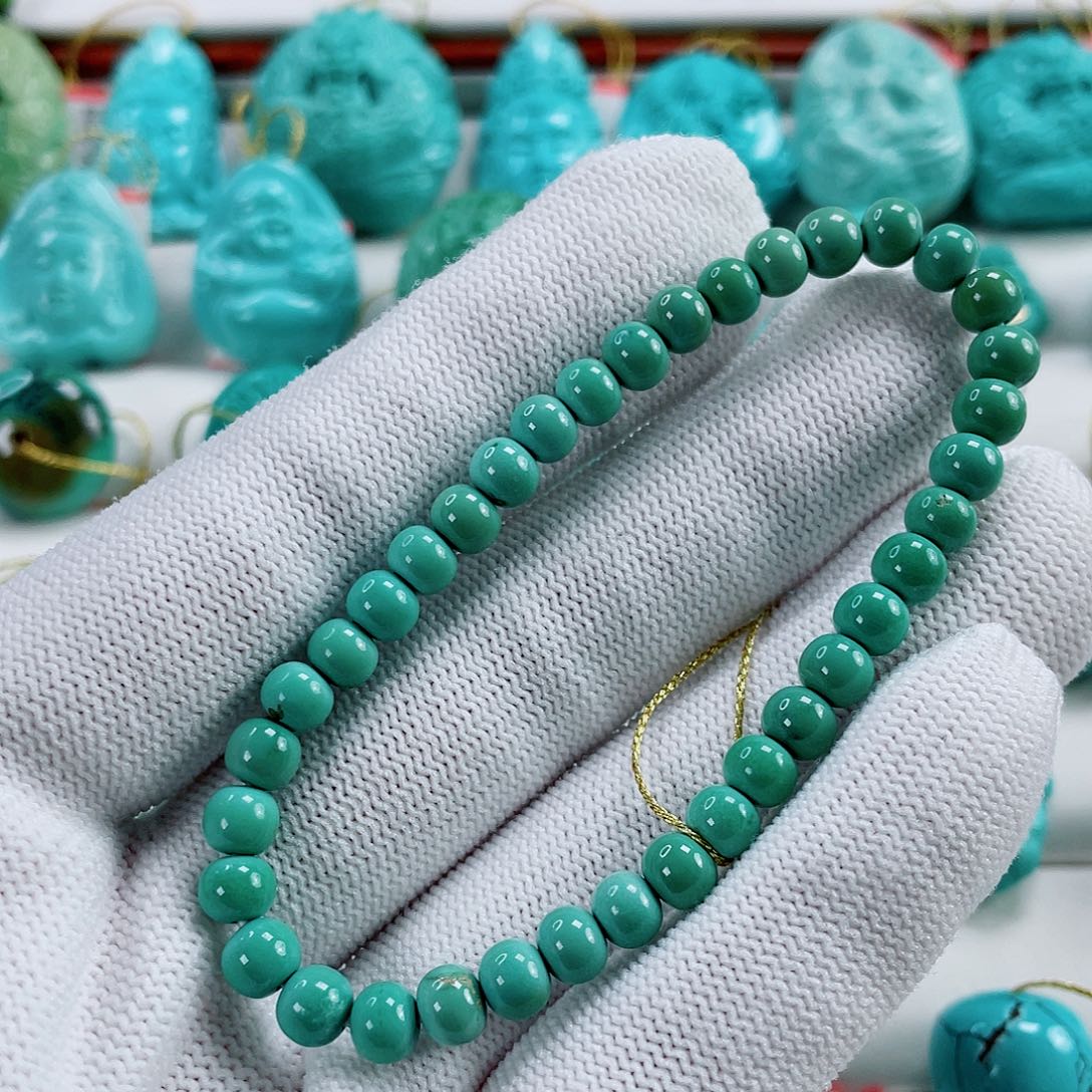 未镶嵌绿松石车挂