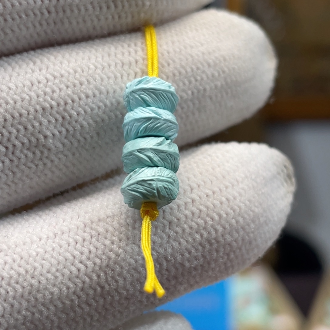 绿松石未镶嵌挂件