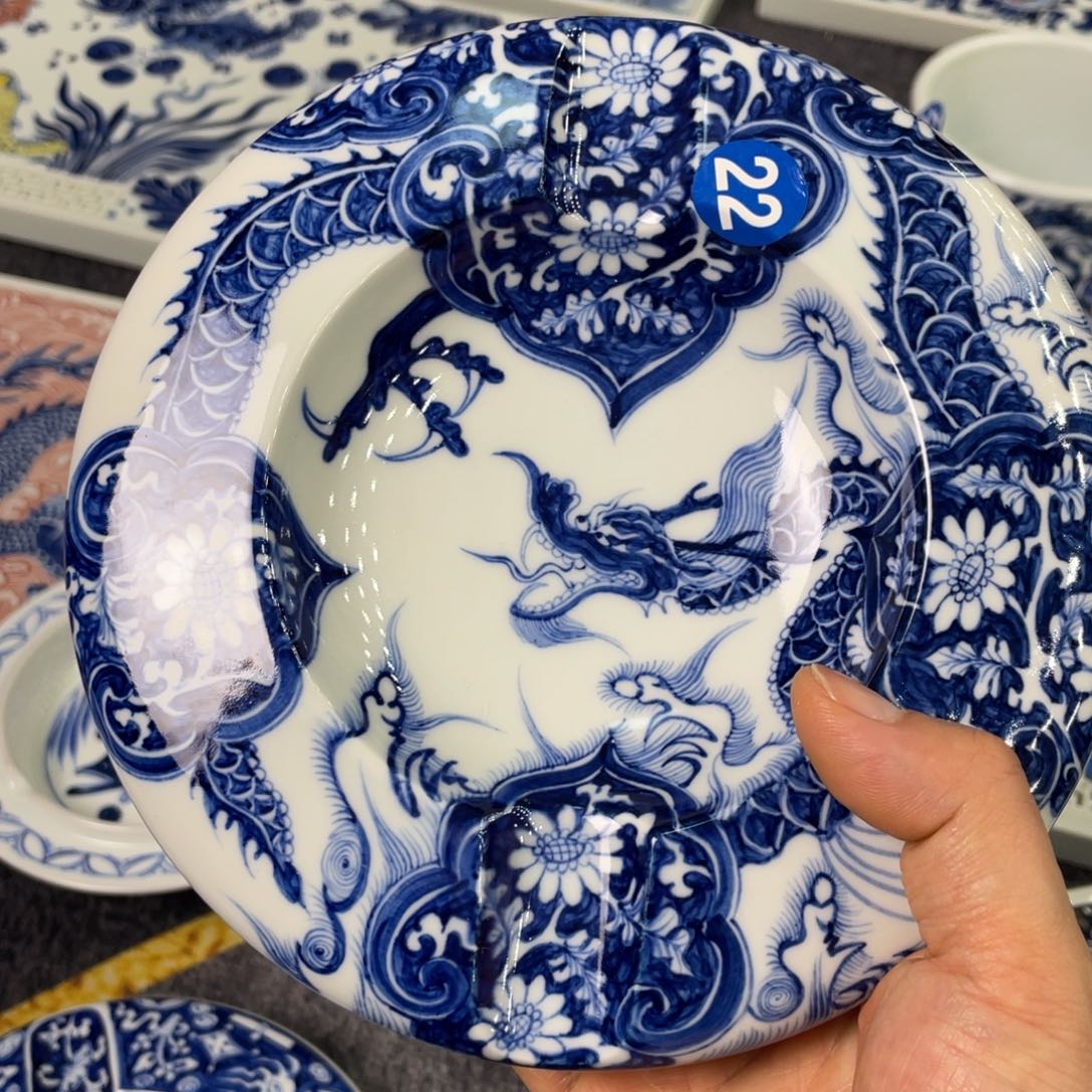 景德镇陶瓷手工手绘