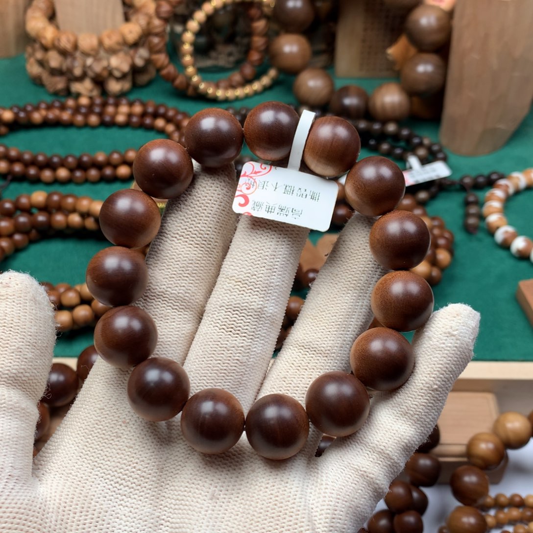 檀香木手串/手链柯*老山檀香1.5沉水