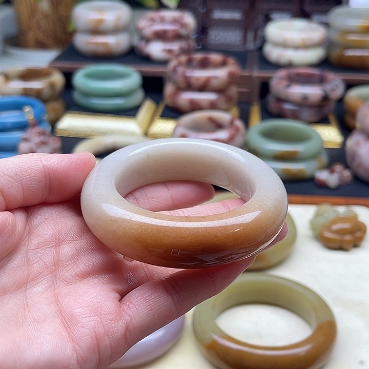 石英岩玉合金手镯