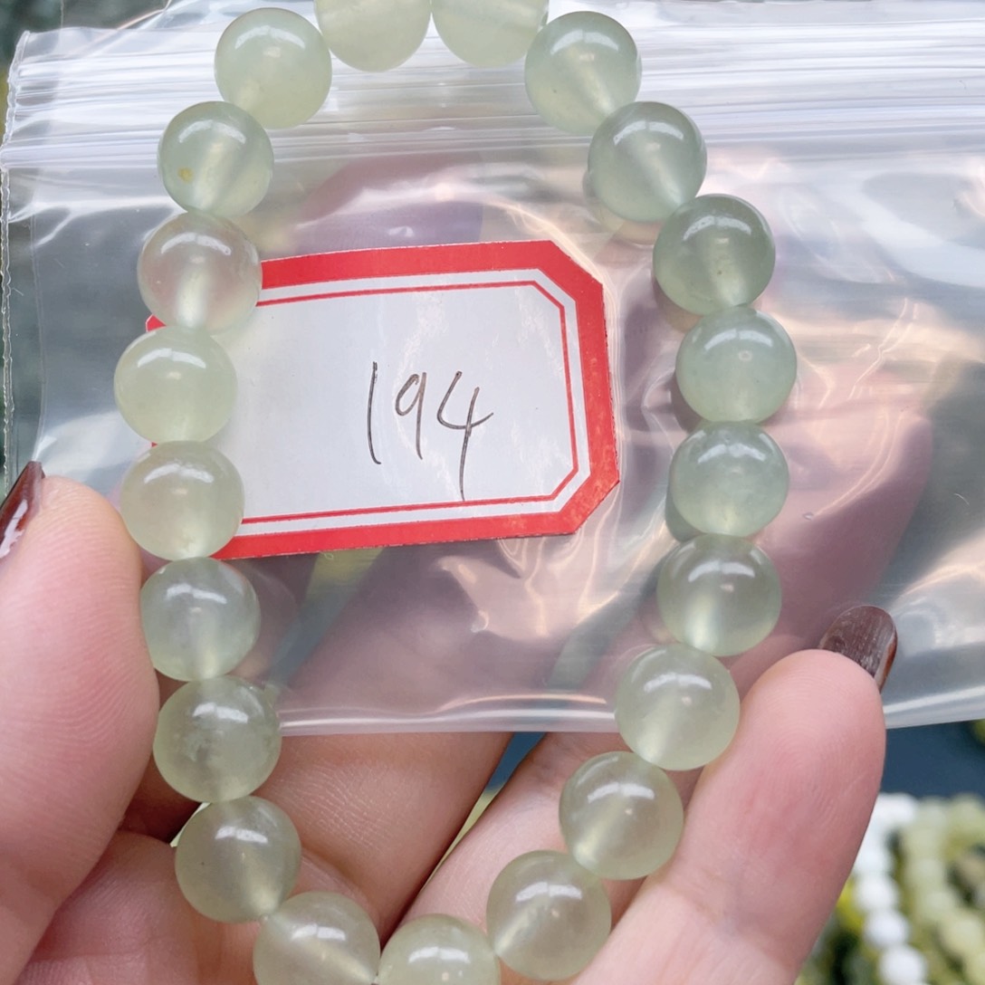 未镶嵌蛇纹石玉手串