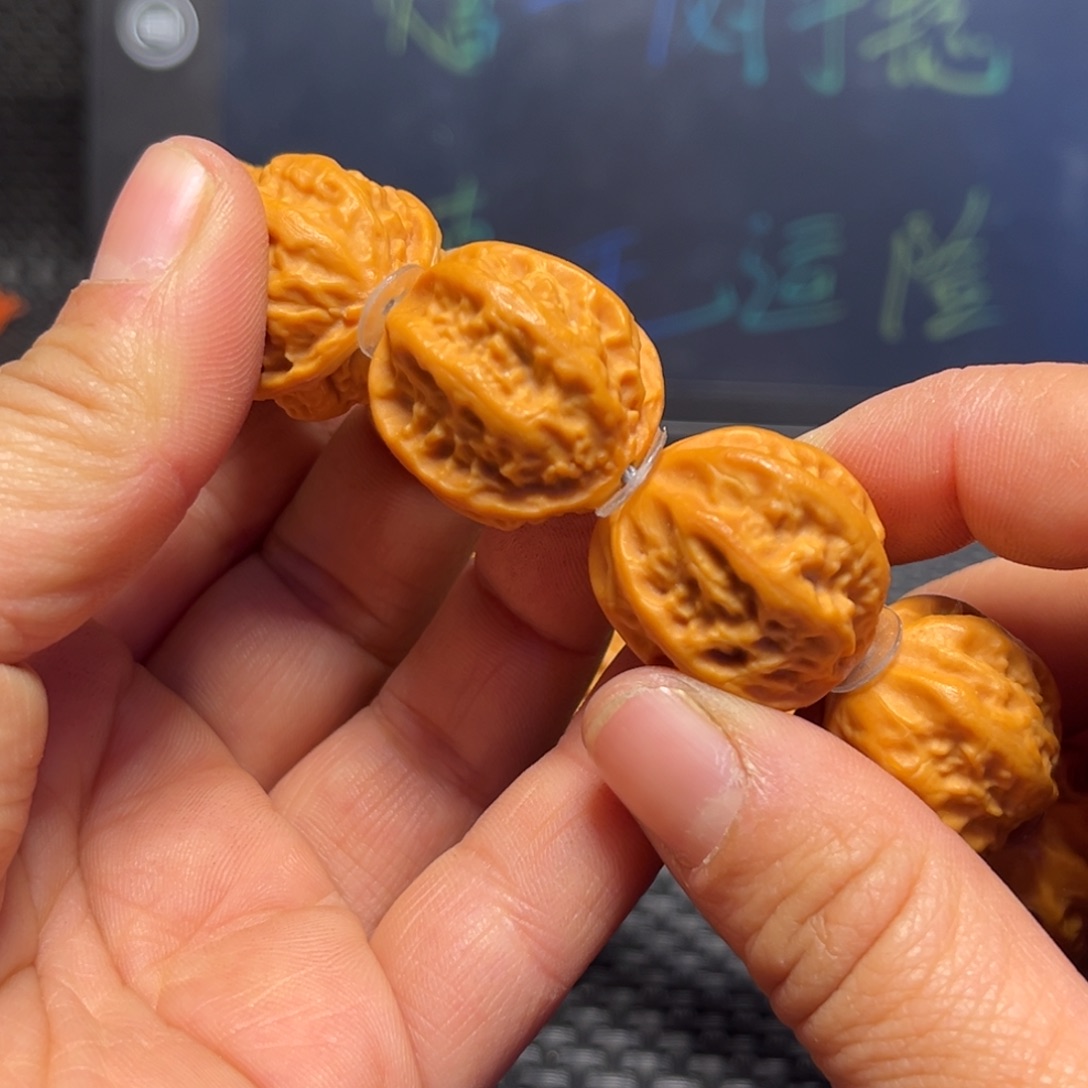 文玩核桃吊坠W青龙树王龙脊京八棱22➕